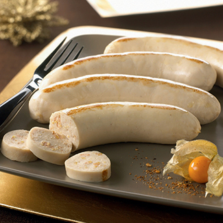 Boudin blanc royal aux pommes